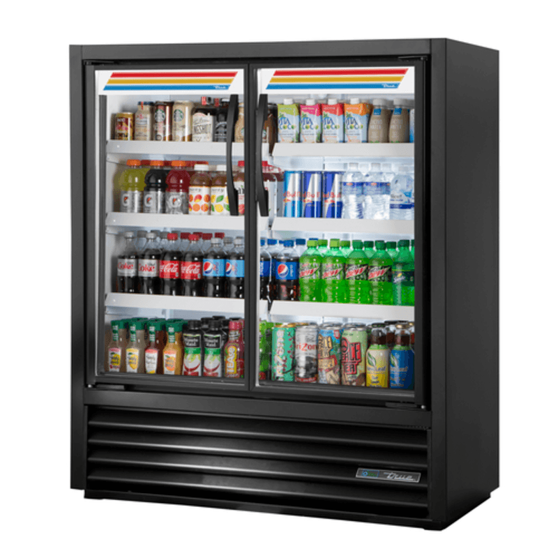 True TVM-48SL-54-HC~VM01 47-Inch Slim Line 2-Door Visual Merchandiser Refrigerator