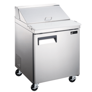 EFI CSDR1-27VCX 27.5" X-Line Refrigerated Prep Table for Sandwiches & Salads