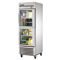True TS-23G-2-HC~FGD01 27" Single Section Glass Half-Door Reach-In Refrigerator
