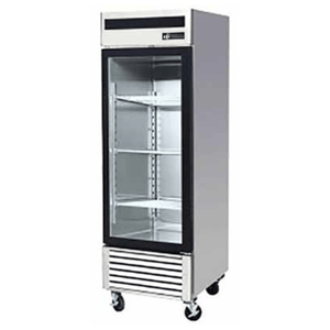 EFI 27" Versa-Chill Single Glass Door Merchandiser Refrigerator C1-27GDSVC