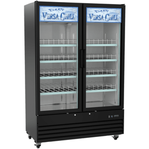 EFI Versa Chill C2Z-54GDVCX 54-Inch Deep Chill Glass Door Refrigerated Merchandiser