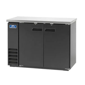 Arctic Air ABB48 Commercial Two-Door Black Bar Refrigerator Arctic Air