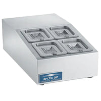 Arctic Air ACP4SQ Stainless Steel Compact Refrigerated Countertop Prep Unit Arctic Air