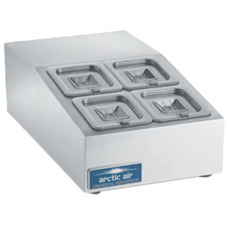 Arctic Air ACP4SQ Stainless Steel Compact Refrigerated Countertop Prep Unit