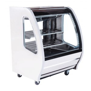 Imbera Pro-Kold DDC40W 40" White Refrigerated Deli Display Showcase