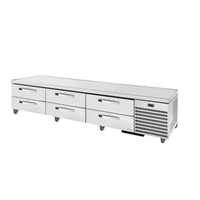 True TRCB-110-HC~SPEC3 110-Inch Spec Series Refrigerated Chef Base