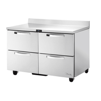 True 48-Inch SPEC3 4-Drawer Worktop Refrigerator TWT-48D-4-HC