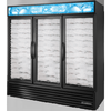 True GDIM-72NT-HC~TSL01 commercial ice merchandiser 170 bag capacity for retail ice storage.