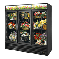 True GDM-72FC-HC~TSL01 78-Inch Three-Door Floral Display Refrigerator