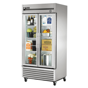 True Refrigeration T-35G-HC~FGD01 39-Inch Two-Door Glass Reach-In Cooler