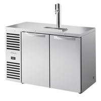 True Refrigeration TDR52-RISZ1-L-S-SS-1 52-Inch Commercial Draft Beer Dispenser with Stainless Steel Finish