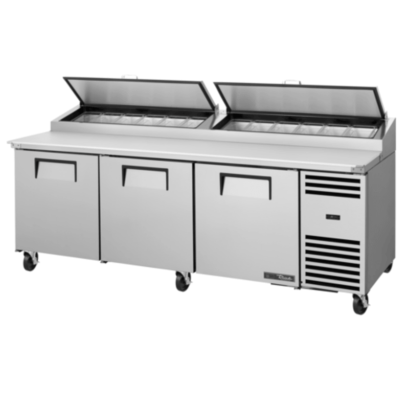 True Refrigeration TPP-AT2-93-HC~SPEC3 93" SPEC SERIES 3-Door Pizza Prep Table