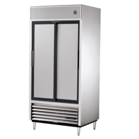 True Refrigeration TSD-33-HC 39.5-Inch Reach-In Refrigerator with Solid Sliding Doors