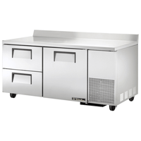 True Refrigeration TWT-67D-2-HC 67-Inch Deep Commercial Worktop Refrigerator