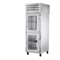 True STA1RPT-2HG-1G-HC 1-Section Pass-Thru Glass Door Refrigerator - 27.5"