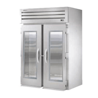 True STA2RRI-2G-HC 68" Two-Door Roll-In Refrigerator with Glass Doors