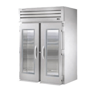 True STA2RRI-2G-HC 68" Two-Door Roll-In Refrigerator with Glass Doors