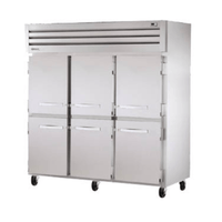 True STA3F-6HS 77.75" SPEC SERIES 6-Half-Door Solid Reach-In Freezer