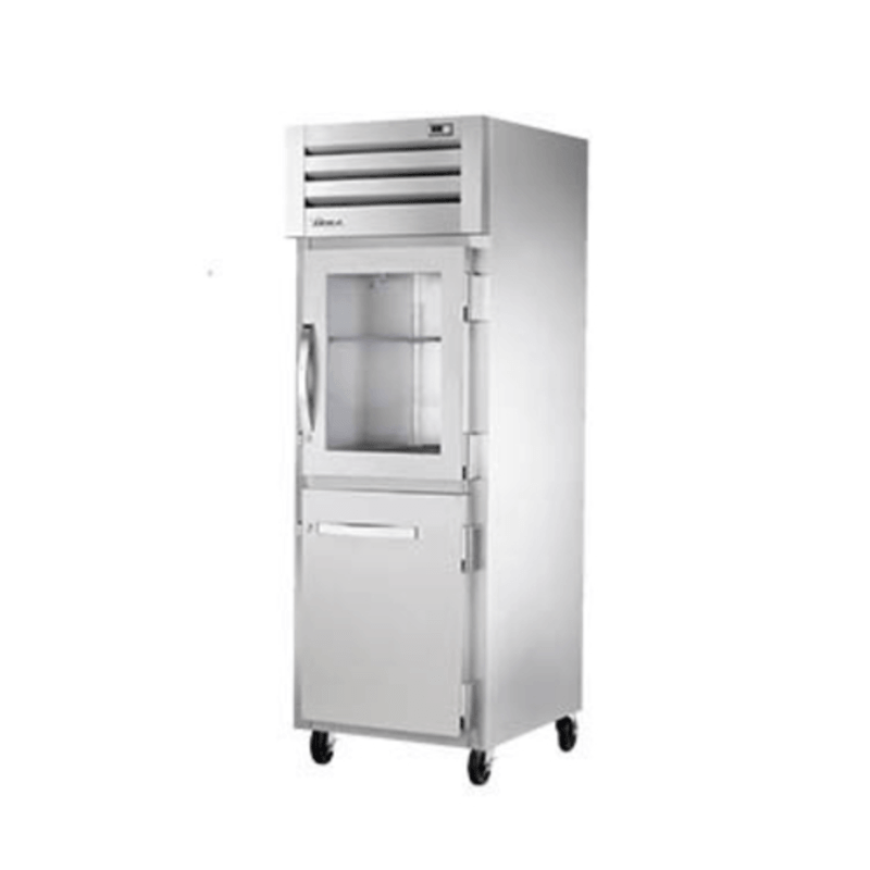 True STR1R-1HG/1HS-HC 27.5" Spec Series One-Section Half-Door Refrigerator