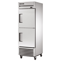True T-23F-2-HC 27" Single-Section Reach-In Freezer with Two Solid Half Doors