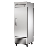 True T-23PT-HC 27-Inch One-Section Pass-Thru Refrigerator with Solid Doors