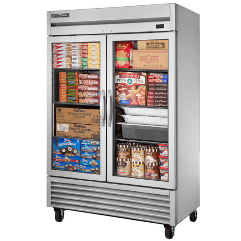 True T-49FG-FLX-HC~FGD01 54" Flex-Temp Convertible Glass Door Reach-In System