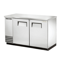 True TBB-2-S-HC 59-Inch Stainless Steel Refrigerated Back Bar Cabinet