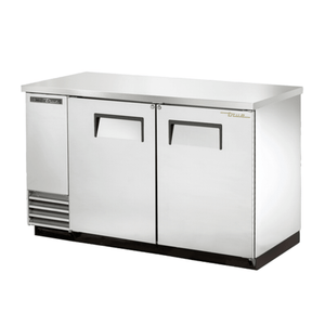 True TBB-2-S-HC 59-Inch Stainless Steel Refrigerated Back Bar Cabinet