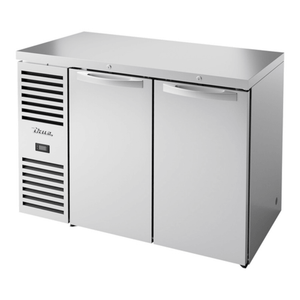 True TBR48-RISZ1-L-S-SS-1 48-Inch Stainless Steel Solid Door Back Bar Refrigerator