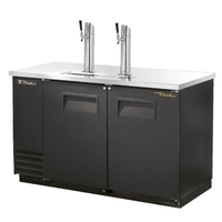 True TDD-2-HC 58.88" Dual-Door Direct Draw Beer Cooler