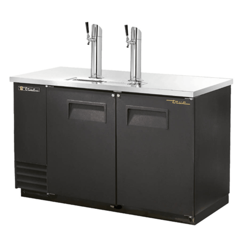 True TDD-2-HC 58.88" Dual-Door Direct Draw Beer Cooler