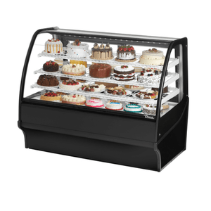 True TDM-R-59-GE/GE-S-S 59-1/4" Stainless Steel Refrigerated Deli and Bakery Display Case