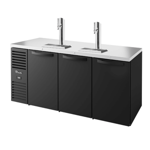 True TDR72-RISZ1-L-B-SSS-1 72-Inch 3-Door Commercial Draft Beer Dispenser