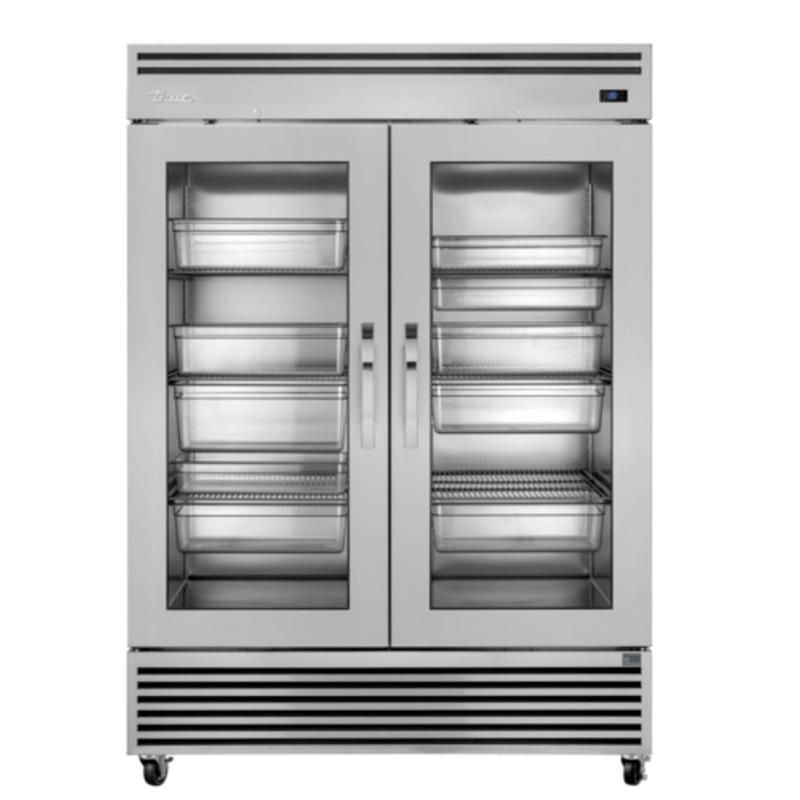 True TGN-2R-2G 57.63-Inch Two-Door Glass Reach-In Refrigerator