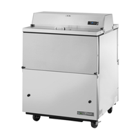 True TMC-34-S-DS-SS-HC 34-Inch Stainless Steel Dual-Access Milk Cooler