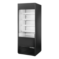 True TOAM-30-HC~NSL01 30-inch open air merchandiser for displaying packaged items in retail environments.