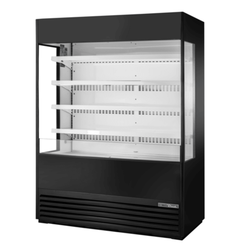 True TOAM-60GS-HC~NSL01 60-Inch Glass-Sided Vertical Air Curtain Display