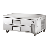 True TRCB-52-HC 51-7/8" Two-Drawer Refrigerated Equipment Stand & Chef Base