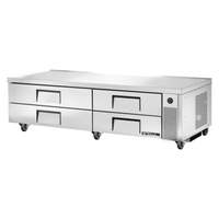 True TRCB-82-HC 82-3/8" Heavy-Duty 4-Drawer Refrigerated Chef Base