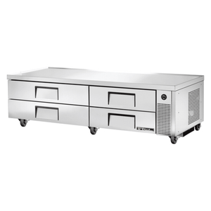True TRCB-82-HC 82-3/8" Heavy-Duty 4-Drawer Refrigerated Chef Base