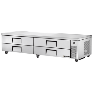 True TRCB-96-HC 95.5-Inch Stainless Steel Refrigerated Chef Base Stand