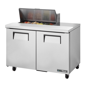 True TSSU-48-08-HC 48-Inch Sandwich and Salad Prep Unit for commercial food preparation.