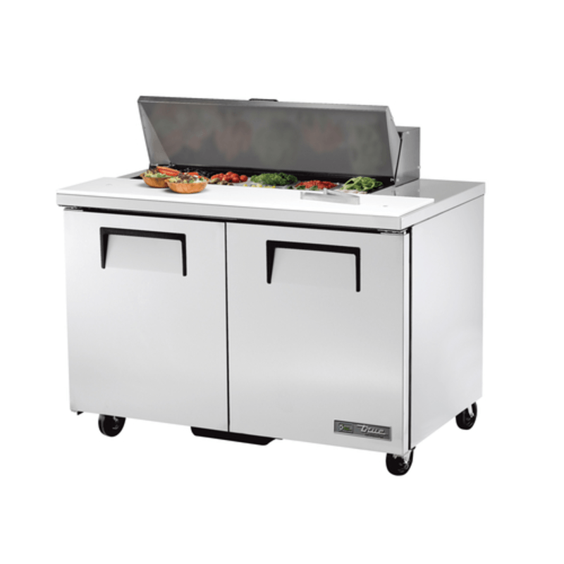 True TSSU-48-10-HC 48-Inch 10-Pan Sandwich and Salad Prep Refrigerator