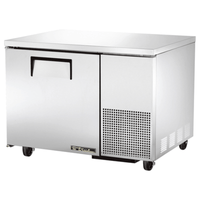 True TUC-44-HC 44.5-Inch Deep Undercounter Refrigerator with solid doors for commercial kitchens.
