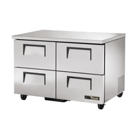 True TUC-48F-D-4-HC 48-Inch 4-Drawer Commercial Undercounter Freezer