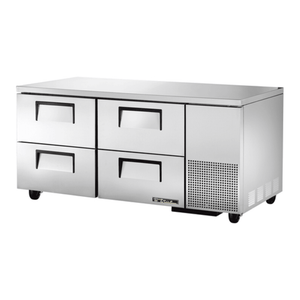 True TUC-67D-4-HC 67-Inch Deep 4-Drawer Undercounter Refrigerator