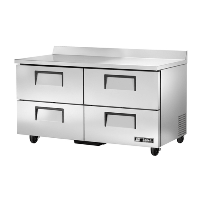 True TWT-60D-4-HC 60" 4-Drawer Refrigerated Worktop