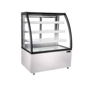 EFI CGCM-4956 Versa Series 48.8-Inch Curved Glass Refrigerated Deli Case