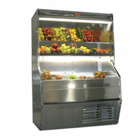 Howard-McCray SC-P32E-4S-S-LED 50" Open Front Produce Display Case