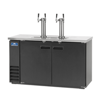 Arctic Air ADD60R-2 61-Inch Direct Draw Keg Cooler with Dual Tap Towers